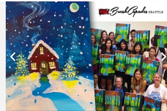 Online Painting: Wintry Home